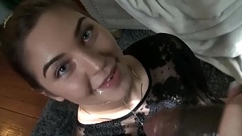 Teen with beautiful eyes suck big cock Teen with beautiful eyes suck big cock