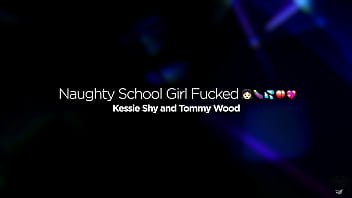 Russian fuck toy kessie shy rough sex with huge facial