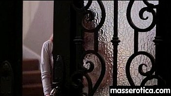 Massage therapist giving her patient some unknowing love 5