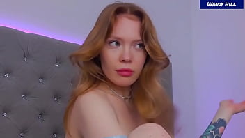 Cute redhead wandy hill sexy lingerie tease 07 19 2025