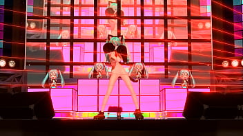 Hatsune miku gatita desnuda