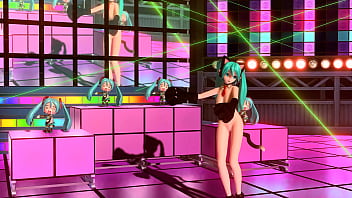 Hatsune miku gatita desnuda