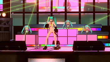 Hatsune miku gatita desnuda