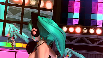 Hatsune miku gatita desnuda