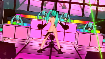Hatsune miku gatita desnuda