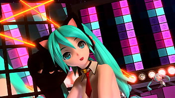 Hatsune miku gatita desnuda