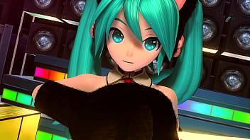 Hatsune miku gatita desnuda