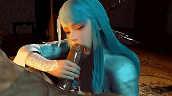 3d cute asian cosplay model cheating with big dick stranger part 2