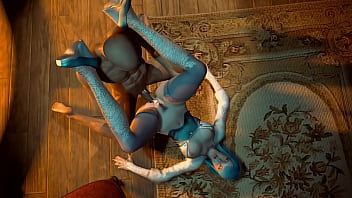 3d cute asian cosplay model cheating with big dick stranger part 2