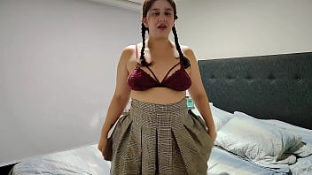 Cute chubby pawg lets you finger her smelly shaved pussy and spreads her ass for you trailer