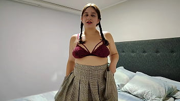 Cute chubby pawg lets you finger her smelly shaved pussy and spreads her ass for you trailer