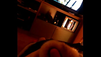 Wanking with my fur coat