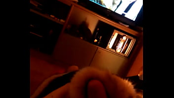 Wanking with my fur coat