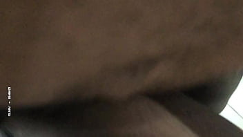 Blow job and doggy from an ebony milf