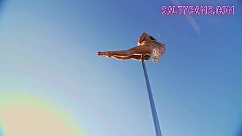 Zone out to pole dancing