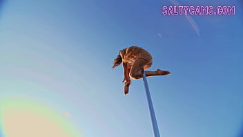 Zone out to pole dancing