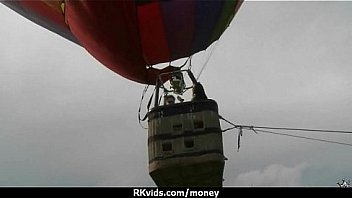 Tight teen fucks a man in front of the camera for cash 3