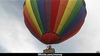 Tight teen fucks a man in front of the camera for cash 3