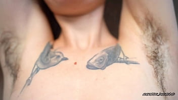 Bratty goddess humiliation hairy armpit worship & spit