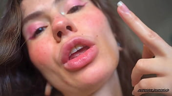 Bratty goddess humiliation hairy armpit worship & spit