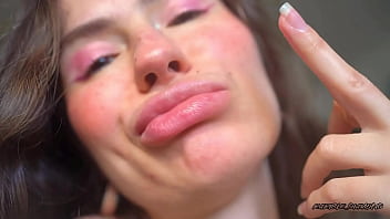 Bratty goddess humiliation hairy armpit worship & spit