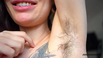 Bratty goddess humiliation hairy armpit worship & spit
