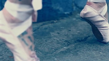 Sexy fetish ballerina