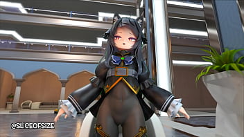 Fox girl's magical growth