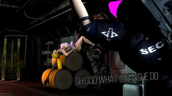 Bounty hunter trapped and fucked by her prey