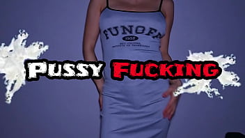 Big natural tits getting accidental creampie