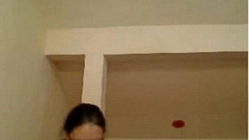 Nice busty girl with glasses reveals her tits