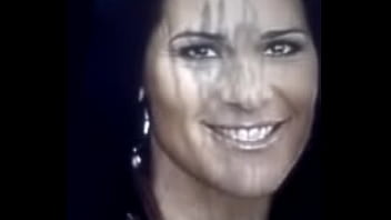 Jizz blasted face 005