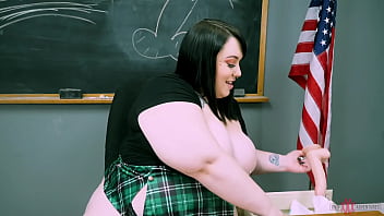 Bbw student alexxxis allure in bad girl does bad things