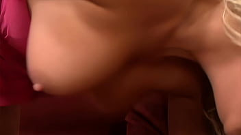 Big tit blonde emilianna in hardcore scene on couch