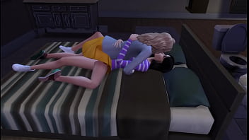 Neighbor just can't stay away sims 4