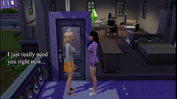 Neighbor just can't stay away sims 4