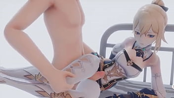 Jean gets her tights fucked 4odm