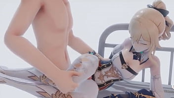 Jean gets her tights fucked 4odm