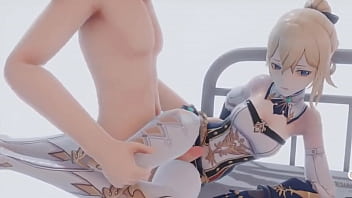 Jean gets her tights fucked 4odm