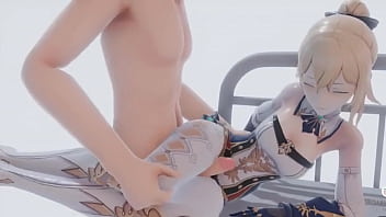 Jean gets her tights fucked 4odm