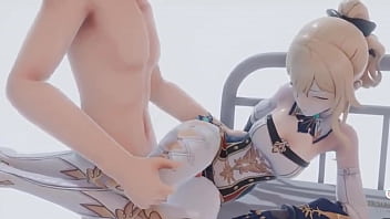 Jean gets her tights fucked 4odm