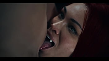 Octokuro bloodrayne cosplay big tits redhead rayne submits to asian vampire girl