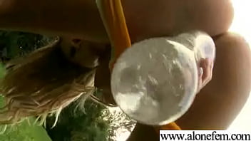 Sexy hot girl masturbating in front of camera clip 01