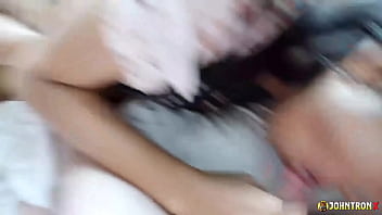 Johntronx watch me in pov fucking this asian hairy pussy and hot mouth