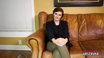 Busty petite brunette kylie gets her wet pussy deeply fingered and fucked