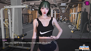 Ep2 lesbian show with luna and mion female anchor next door