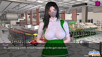 Ep2 lesbian show with luna and mion female anchor next door