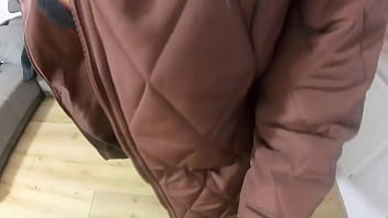 Preview milfycalla a lot of pee golden shower farting and cum on my new downjackets 178 today i bought 4 down jacke