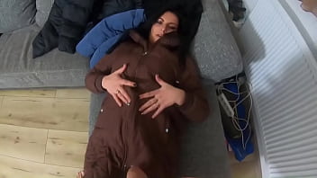 Preview milfycalla a lot of pee golden shower farting and cum on my new downjackets 178 today i bought 4 down jacke