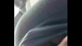 Playing w pink pussy in dress